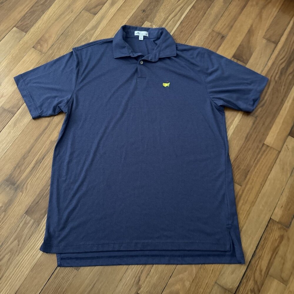 Peter Millar Navy Blue Polo Shirt